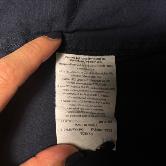 Geox Navy Dress Shirt ๐ - Picture 8 of 9